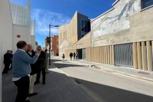 El concejal de Empleo, José Gosálbez, impulsa el nuevo centro formativo del Cabanyal, ya en su fase final