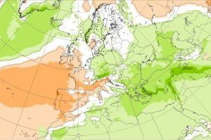 Anomalia de precipitació del 30 de març al 6 d'abril Anomalia de precipitació del 30 de març al 6 d'abril