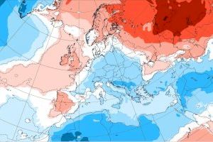 Anomalia de temperatures del 30 de març al 6 d'abril Anomalia de temperatures del 30 de març al 6 d'abril