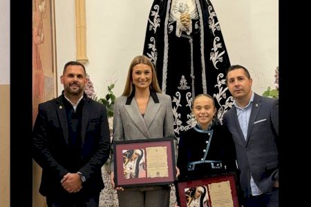 Las Falleras Mayores de Valencia de 2025 participan como Clavariesas de Honor en la Procesión del Dolor de los Granaderos del Cabanyal