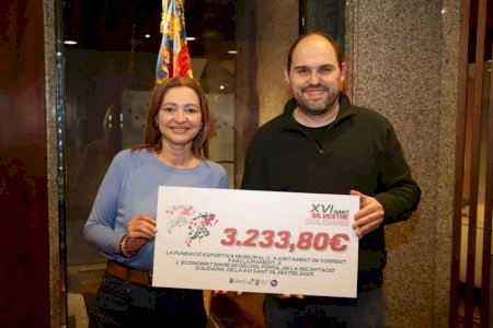 Torrent consolida su compromiso solidario con una destacada recaudación de la XVI San Silvestre