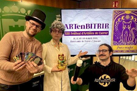 ARTenBITRIR vuelve a las calles de Petrer del 16 al 19 de abril con una edición dedicada a la magia y el esoterismo