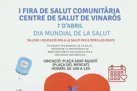 Vinaròs acollirà una Fira de Salut Comunitària