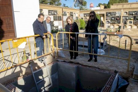 La Diputació oferix a Paterna recursos per a obrir una aula de difusió històrica en el Memorial del cementeri