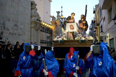 Vila-real celebra la procesión de Miércoles Santo con la participación de nueve cofradías