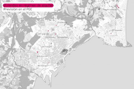 Alicante reserva nueve parcelas de suelo dotacional para construir 1.300 viviendas de alquiler social