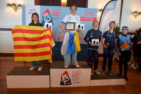 El Club Náutico de Jávea despunta en el Campeonato de España de Optimist 2026 celebrado en Getxo