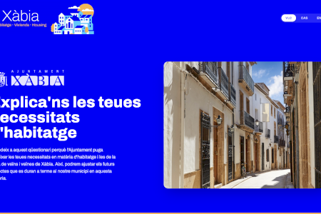 Xàbia abre una encuesta para perfilar las necesidades de vivienda en el municipio