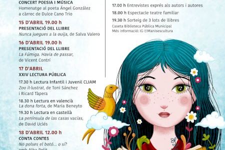 Manises celebra la X Semana de las Letras con una programación literaria para todos los públicos Manises celebra la X Semana de las Letras con una programación literaria para todos los públicos