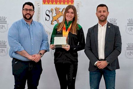 L'atleta nulense Sara Felip torna a fer-ho: es proclama de nou campiona d'Espanya