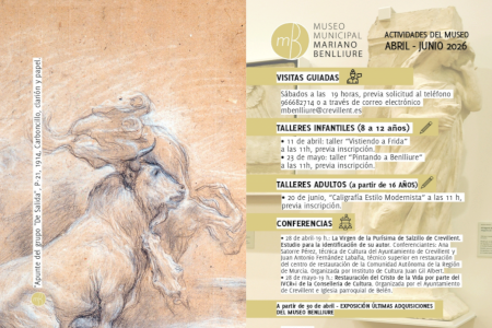 El Museo Municipal “Mariano Benliure” presenta su programación cultural para el segundo trimestre del año El Museo Municipal “Mariano Benliure” presenta su programación cultural para el segundo trimestre del año