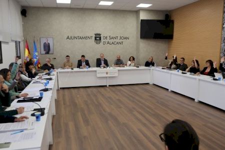 El equipo de gobierno de Sant Joan lamenta que PSOE y Vox hayan impedido el pago de facturas con su voto en contra en el pleno