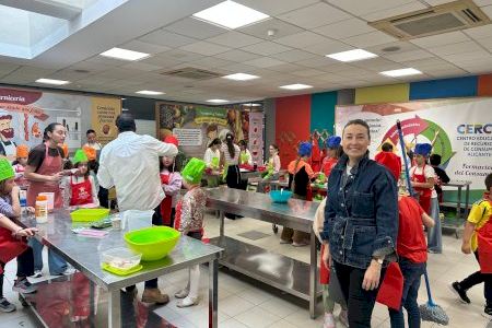 Alicante celebra el concurso de cocina ‘Pequechef’ para clausurar en el Cerca su Escuela de Pascua con 60 menores