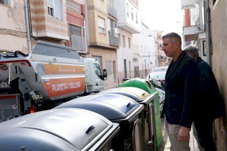 Cullera implanta un sistema específic de contenidors en barris amb carrers estrets i en pendent