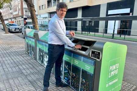 Almassora abre siete nuevos puntos limpios de proximidad para acercar el reciclaje a toda la ciudadanía