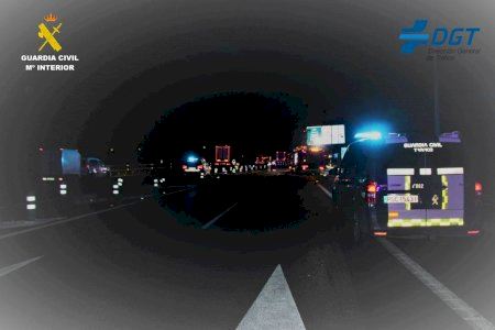 27 kilómetros en sentido contrario y de noche: interceptado en Valencia tras poner en riesgo a decenas de conductores