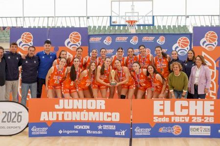 Doble título de campeón Junior para Valencia Basket