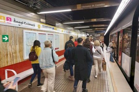 Metrovalencia facilitó en marzo la movilidad de 10,3 millones de usuarios