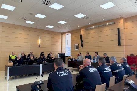 Alfafar acoge la reunión comarcal de policías locales y refuerza su apuesta por la seguridad y la formación