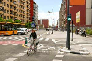 El Ayuntamiento de València completa las obras del carril bici de Sant Vicent Màrtir - (foto 2)