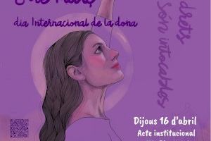 Gandia celebra aquest dijous l’acte institucional del Dia de la Dona que va ser ajornat per la pluja