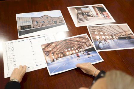 Així serà la reforma del pavelló de Sant Blai a Borriana amb l'acord d'Ajuntament i Diputació