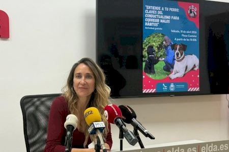 La Plaza Castelar de Elda será escenario el próximo sábado de una jornada gratuita sobre educación y comportamiento canino