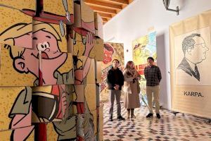 Alaquàs revive en el Castell el universo de Karpa con una exposición por el centenario de su nacimiento