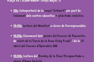 Gandia celebra aquest dijous l’acte institucional del Dia de la Dona que va ser ajornat per la pluja - (foto 2)