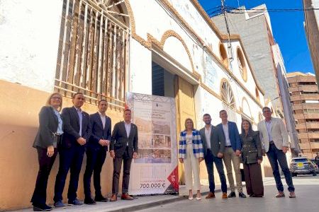 El viejo pabellón de Sant Blai tendrá una nueva vida tras el acuerdo entre Burriana y la Diputación