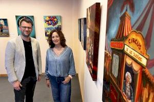 “Circus”, la exposición colectiva de pintura del Grupo Vivir con Arte, en Petrer