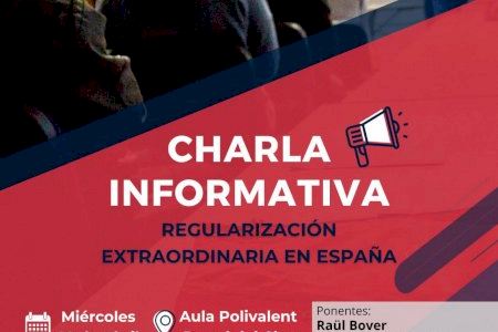 Xàbia informa sobre el proceso de regularización extraordinaria con una charla abierta a la ciudadanía