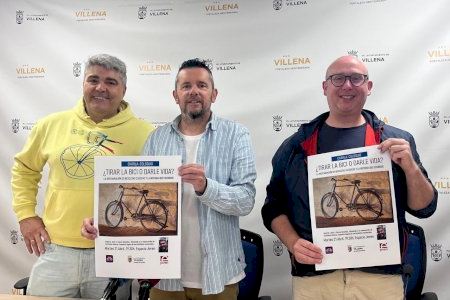 Villena celebra el mes de la bicicleta con una charla sobre restauración de bicis clásicas