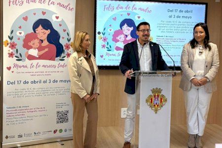Castellón lanza una campaña especial para el Día de la Madre con un sorteo para dinamizar el comercio local