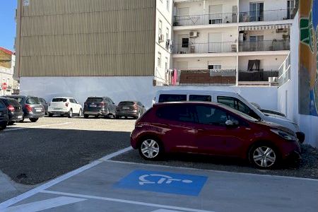 L'Ajuntament d'Algemesí habilita un nou aparcament provisional a la zona de l’estació