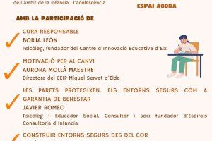Alcoi acollirà una nova edició de les Jornades Paideia centrades en la creació d'entorns segurs per a la infància i l'adolescència Alcoi acollirà una nova edició de les Jornades Paideia centrades en la creació d'entorns segurs per a la infància i l'adolescència