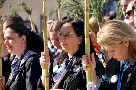 La presidenta de les Corts Valencianes, Llanos Massó, celebra el nombramiento de la Santa Faz como Bien de Interés Cultural La presidenta de les Corts Valencianes, Llanos Massó, celebra el nombramiento de la Santa Faz como Bien de Interés Cultural