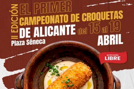 El campeonato ‘Alacroqueta’ de Alicante quiere superar las 150.000 croquetas vendidas en su segunda edición