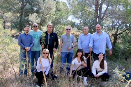 Castellón y MAHLE Eco Rallye Comunitat Valenciana refuerzan su compromiso con la sostenibilidad plantando 48 árboles en la Magdalena