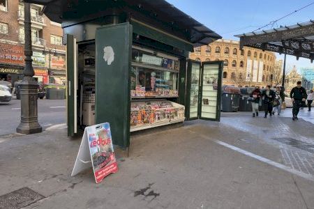 El Ayuntamiento de València convoca concurso para adjudicar los quioscos de prensa cerrados