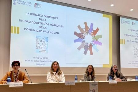 El CECOVA participa en la inauguración de la I Jornada Formativa de la Unidad Docente de Matronas de la Comunitat Valenciana