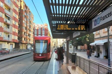 Arrollamiento en Metrovalencia: retrasos en la Línea 4 durante la tarde de este viernes