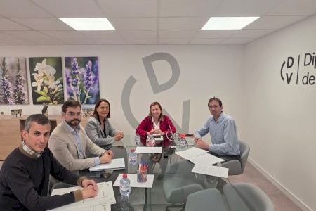 La Diputación de València y el Ayuntamiento de Oliva se dan la mano para la reconstrucción del Puente del Tonyinero