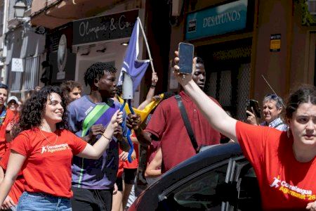 Gandia recibe la Flama del Correllengua Agermanat