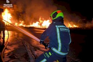 El incendio en Onda no frena la recogida de basura: "El servicio está garantizado"