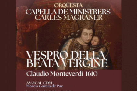 Capella de Ministrers lleva el Vespro della Beata Vergine al Auditorio de Torrevieja