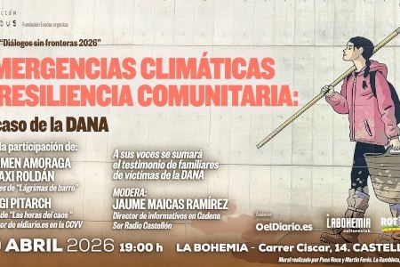 Castellón acoge con Rototom un debate sobre la DANA y la crisis climática con víctimas, periodistas y escritores
