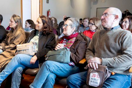 El sindicalista Miquel Coll, Verònica Cantó (AVL) y las asociaciones de víctimas de la dana, Premio Vicent Ventura 2026