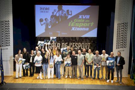 Xixona reconoce a sus deportistas en la 17ª Gala del Deporte y refuerza su apuesta por el acceso a la práctica deportiva