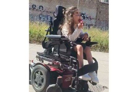 Castellón, indignada por el robo de la silla eléctrica de Lina, una niña de 9 años: “La necesita para todo”